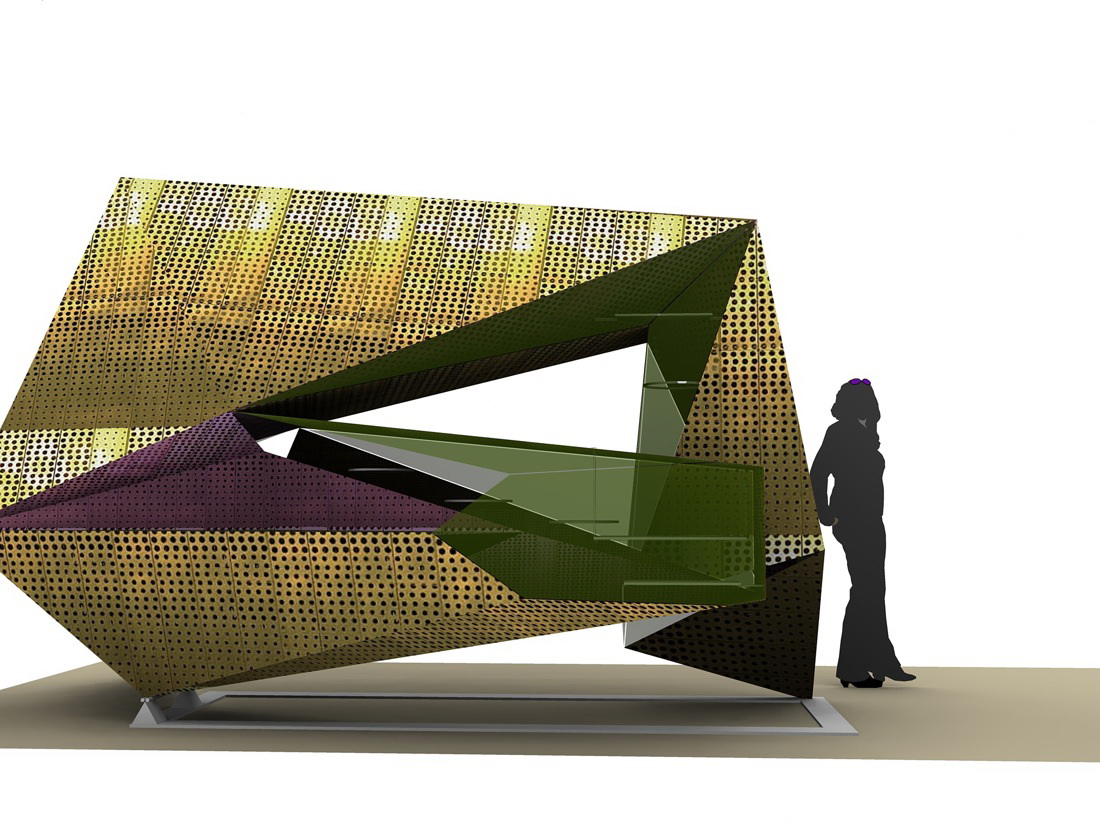 可移动的螺旋展台