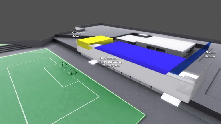 高层全景 overview upper level-索韦托足球训练中心第22张图片