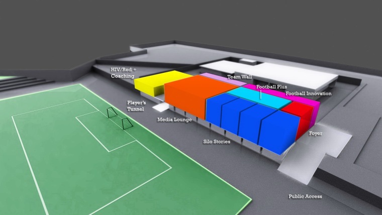 主层全景 overview main level-索韦托足球训练中心第25张图片