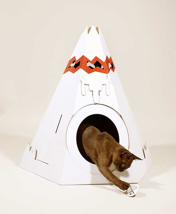 纸质猫咪住宅-艺术设计-筑龙室内设计论坛