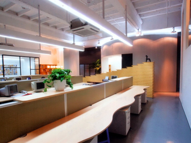 办公室空间室内设计资料下载-易和室内设计公司湖墅路办公室