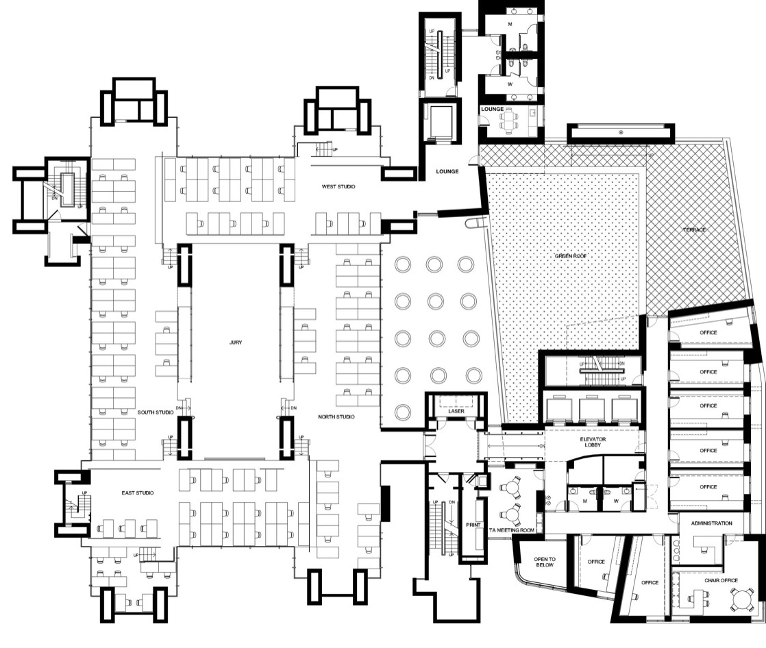 平面图07 plan07-耶鲁艺术建筑大楼第21张图片