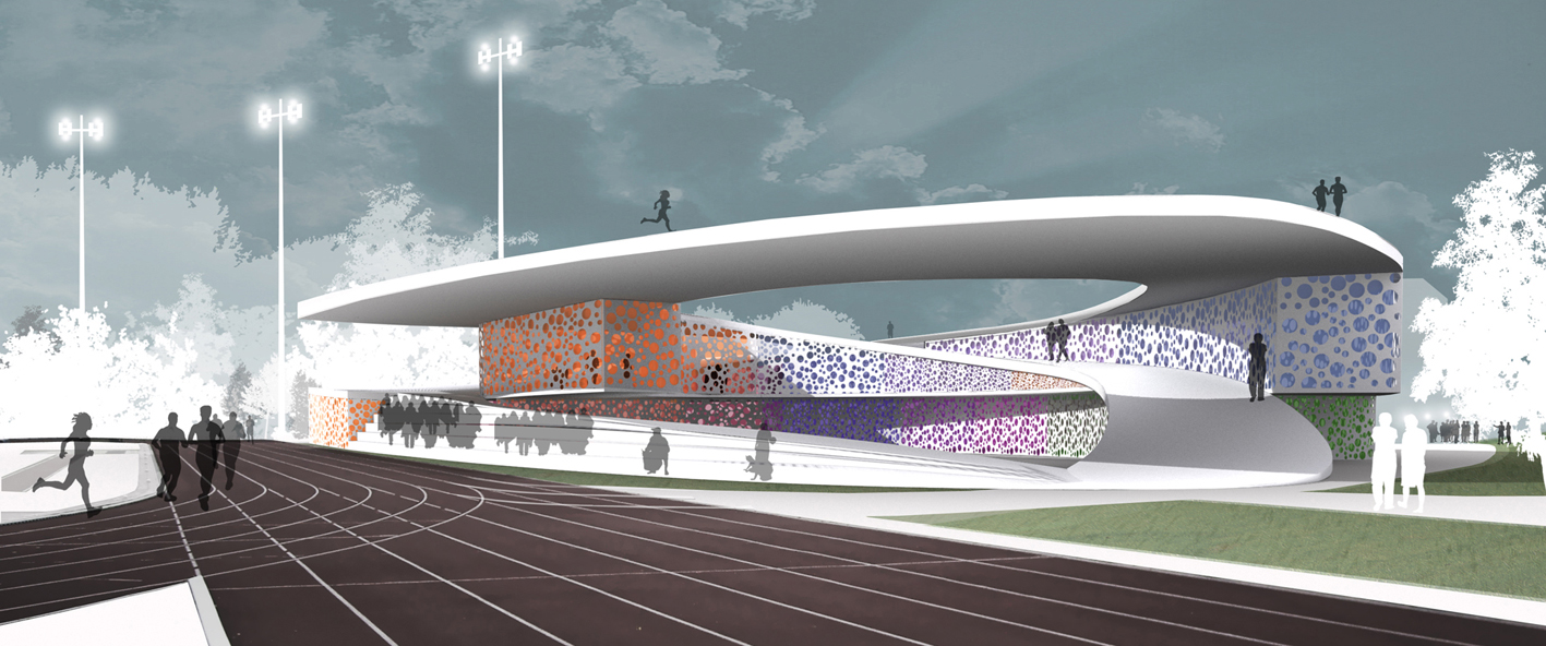 透视图-环形体育场第2张图片