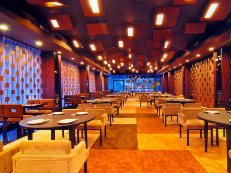 中式餐厅设计理念资料下载-千岛湖中式餐厅