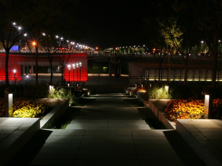 夜景照明设计资料下载-北京奥运中心区夜景照明规划与设计