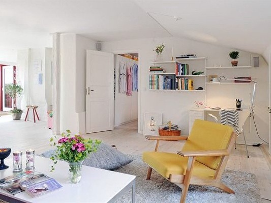 瑞典小型公寓资料下载-小宅大用公寓