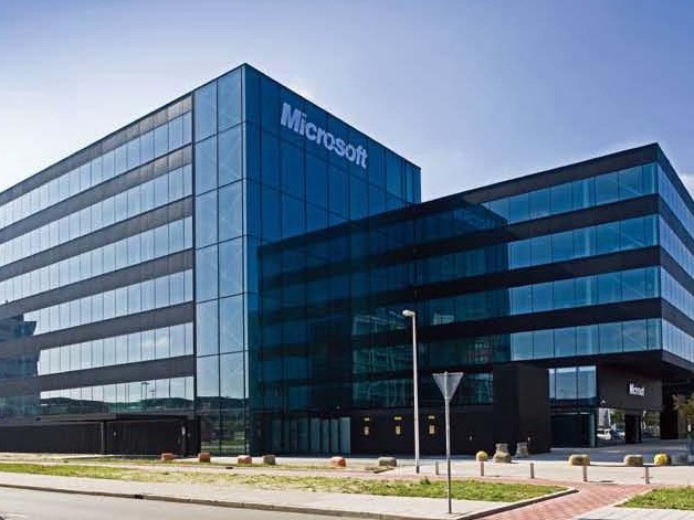 微软办公楼建筑设计资料下载-微软the outlook办公楼