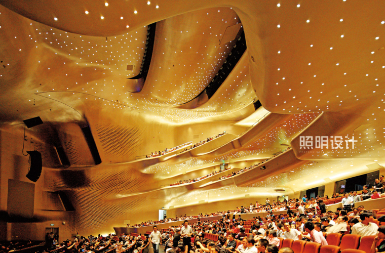 扎哈哈迪德广州歌剧院图纸资料下载-广州歌剧院照明设计