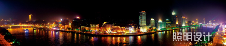 珠江城照明设计资料下载-广州珠江两岸光亮工程