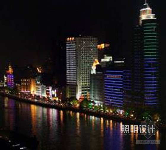 夜景照明的局部设计资料下载-广州中山二院夜景照明项目