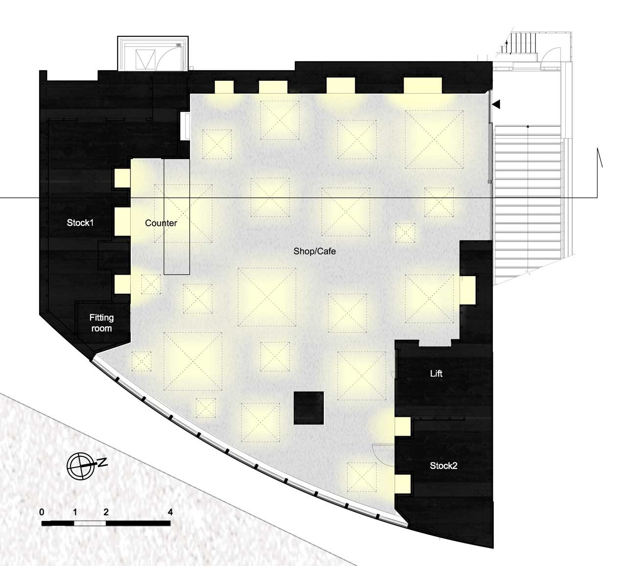 平面图 plan-nico nico商店第10张图片
