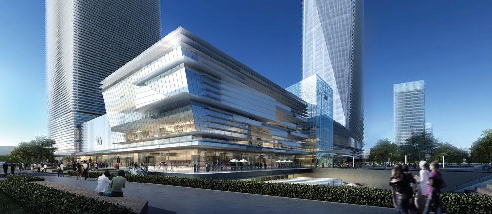 张家港综合发展中心-商业建筑案例-筑龙建筑设计论坛