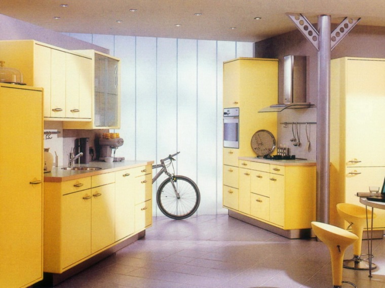 开放式厨房的设计图资料下载-开放式厨房