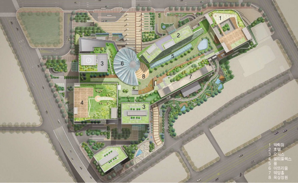 主平面图 master plan-永登浦时代广场第29张图片