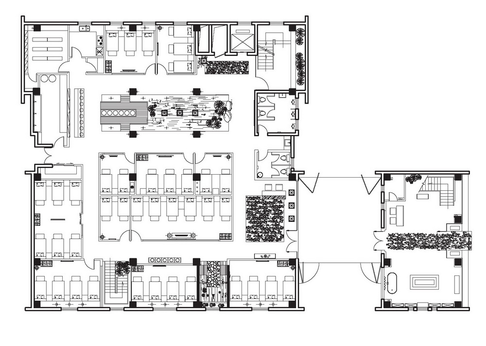 四季会spa馆-休闲娱乐类装修案例-筑龙室内设计论坛