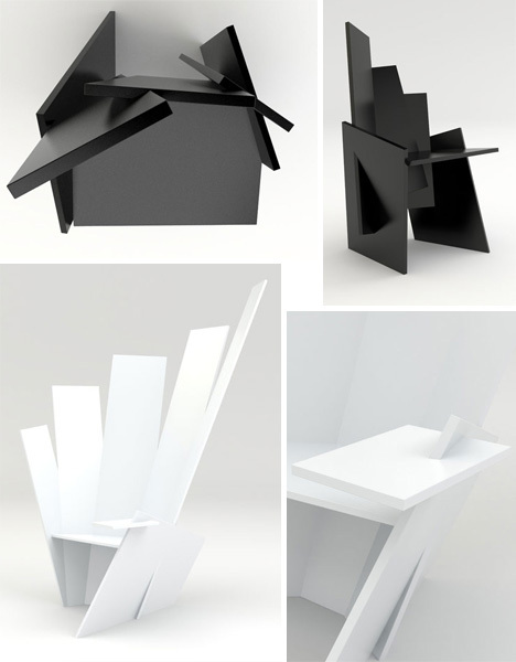 正方形独栋住宅户型CAD资料下载-正方形座椅