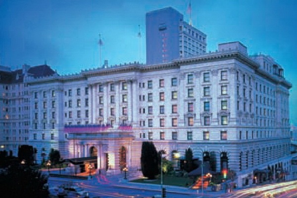 旧金山费尔蒙传统酒店资料下载-旧金山费尔蒙特酒店