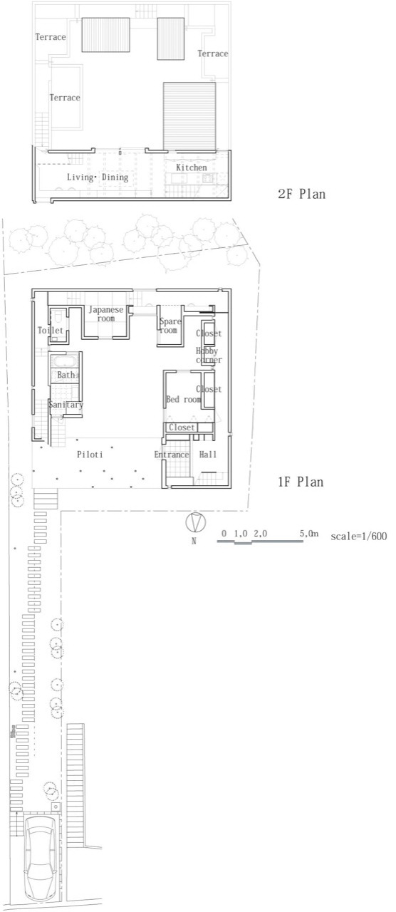 平面图 plan-Mebius住宅第17张图片