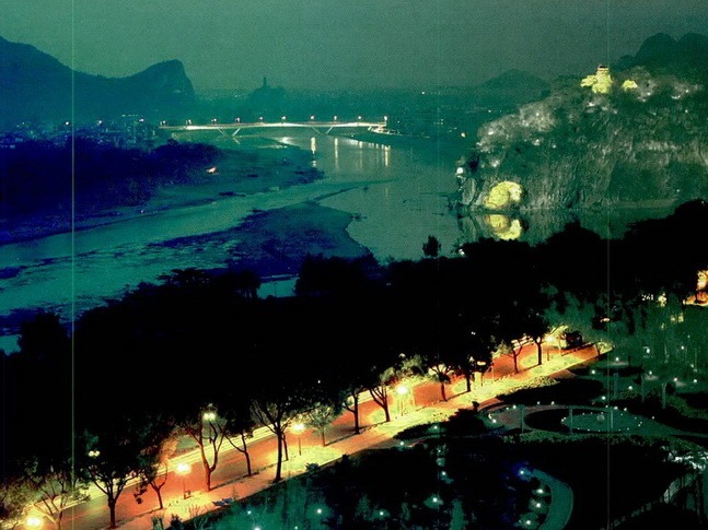 桂林夜间景观照明资料下载-桂林夜间景观照明
