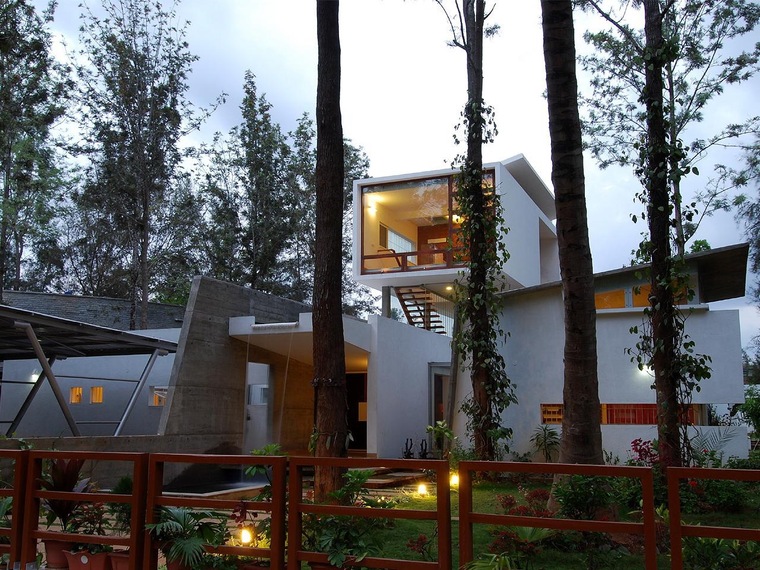 两层亭子建筑资料下载-亭子住宅