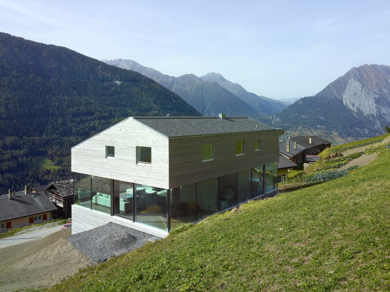 位于Valais的一资料下载-昂特蒙住宅