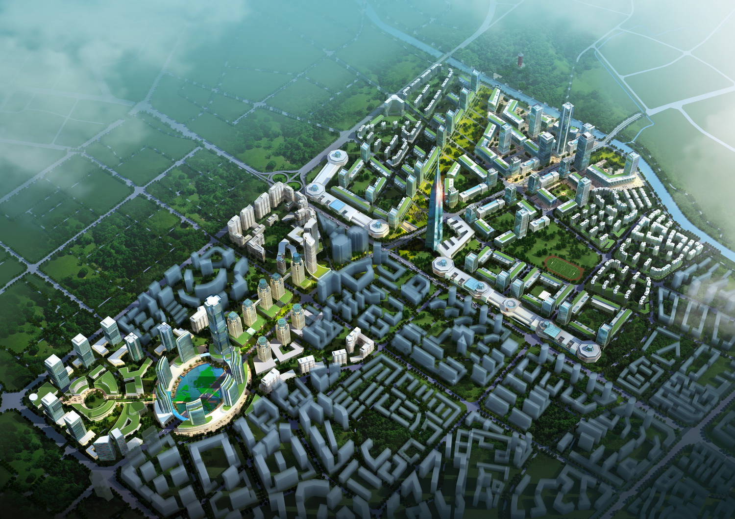 四川成都锦江区田园城市