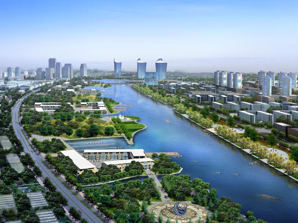 天津 团泊新城 规划设计
