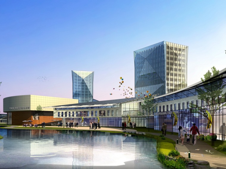 工业园城市规划设计资料下载-浙江嘉兴秀洲生态工业园规划设计