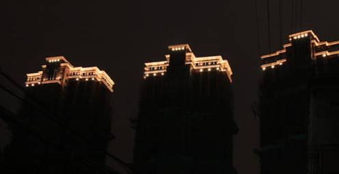 阳光白金翰宫夜景照明设计第4张图片