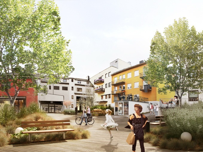 小镇发展规划资料下载-挪威小镇改造方案