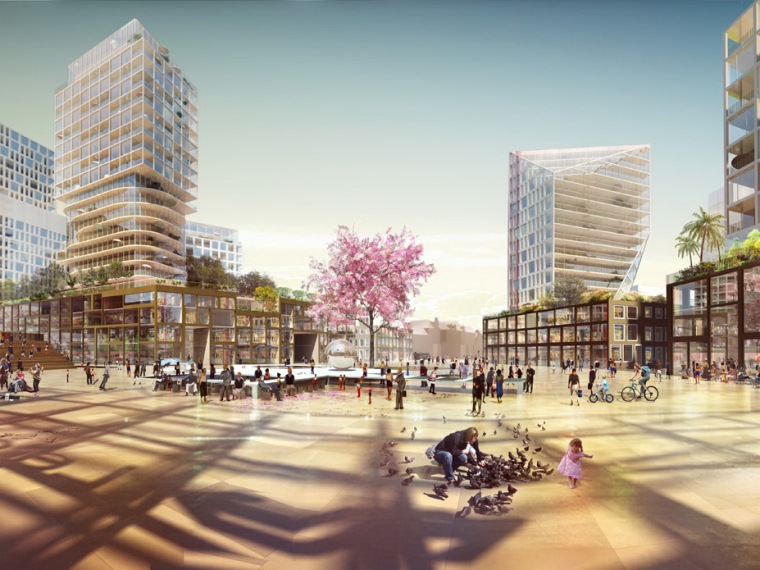 高密度规划设计资料下载-荷兰莱顿城市中心规划设计