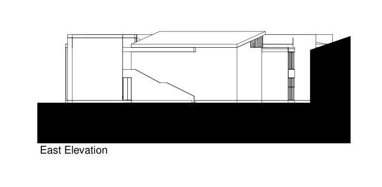 东立面图 east elevation-甘达哈学校第3张图片