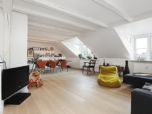 哥本哈根顶层公寓资料下载-现代顶层公寓