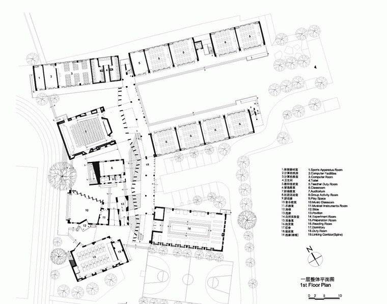 四川德阳孝泉镇民族小学灾后重建第20张图片