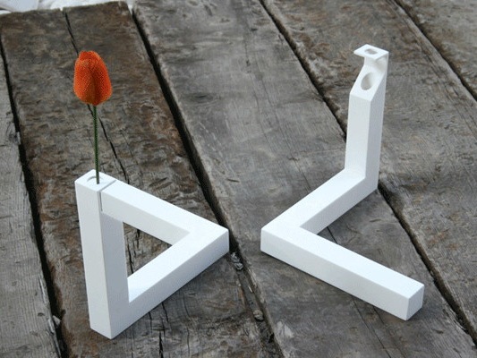 直角角焊缝资料下载-创意的直角花瓶