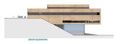 南立面图 south elevations-阿尔玛酒店设计方案第10张图片