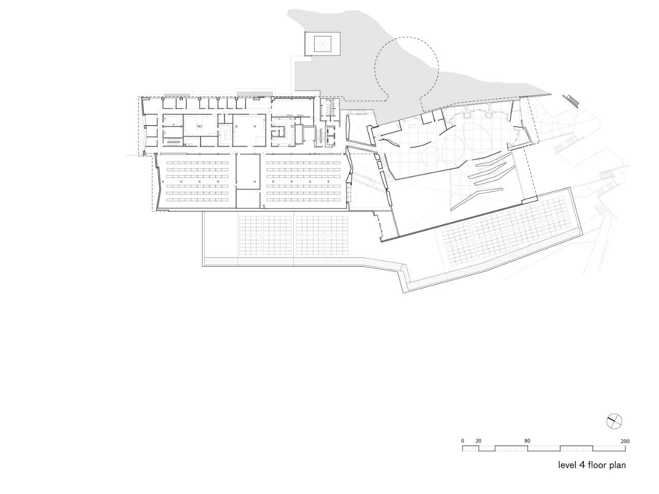 四層平面圖 fourth level floor -猶他自然歷史博物館第5張圖片