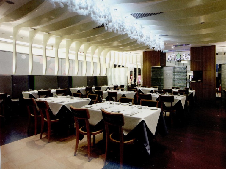 1000平米餐厅设计资料下载-Aropa餐厅