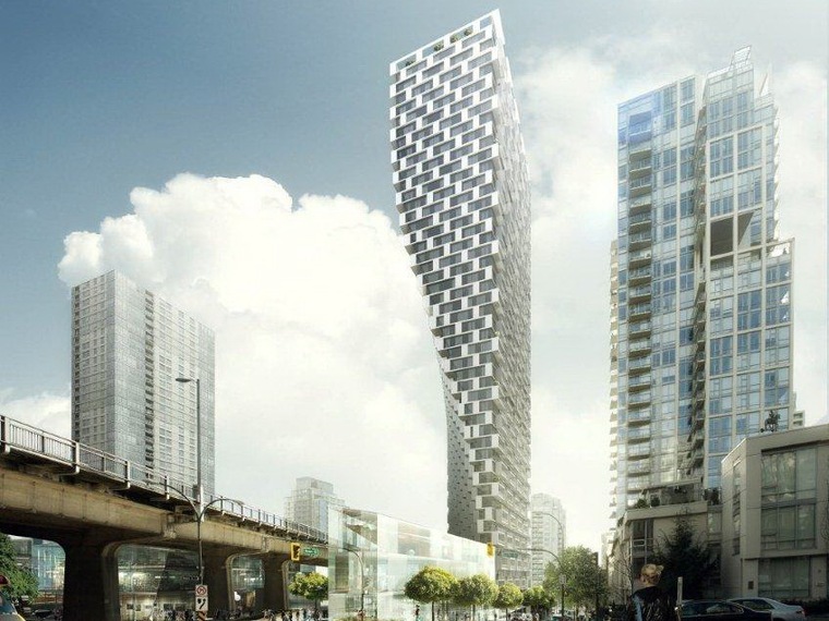 Beach and Howe综合塔楼