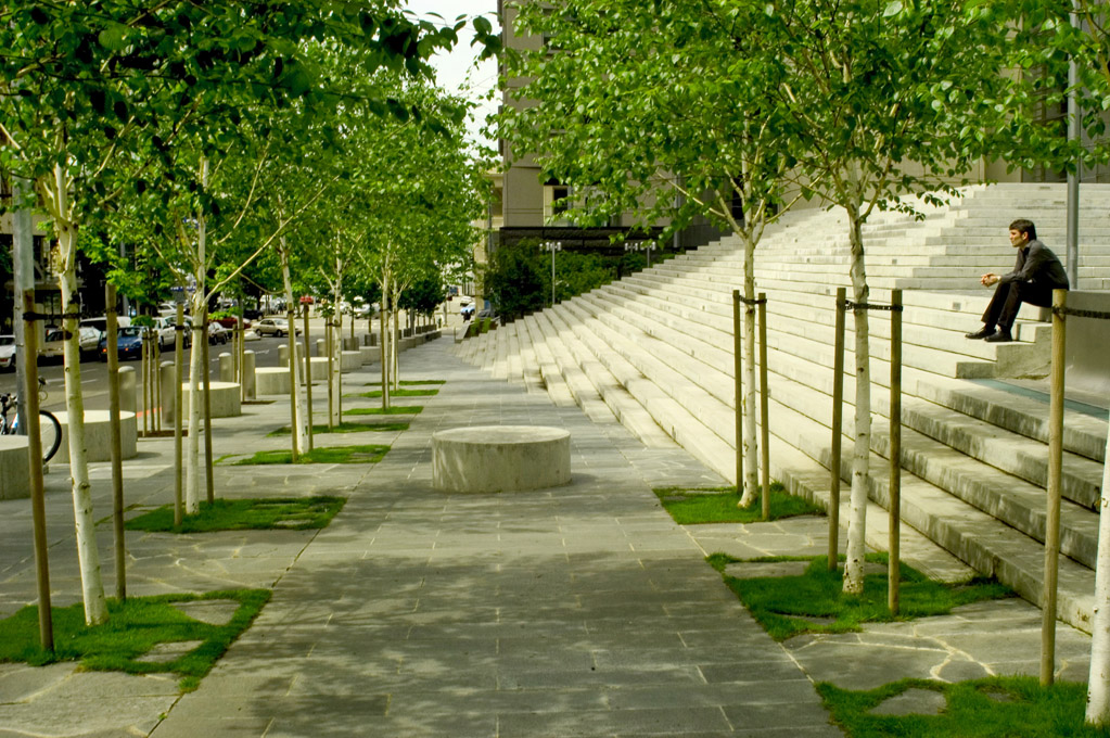 国王郡政府大楼周边广场