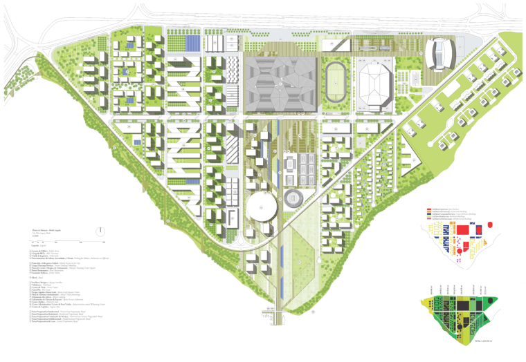 三层平面图 plan 3-2016奥林匹克公园设计方案第10张图片