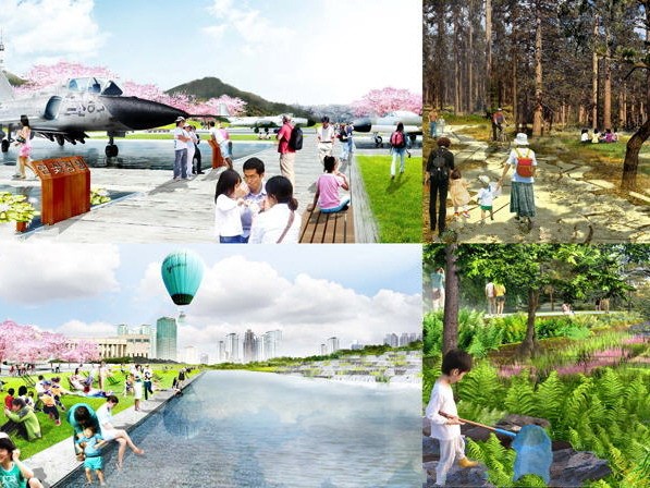开放设计奖资料下载-龙山公园三等奖设计方案——开放首尔新兴公园