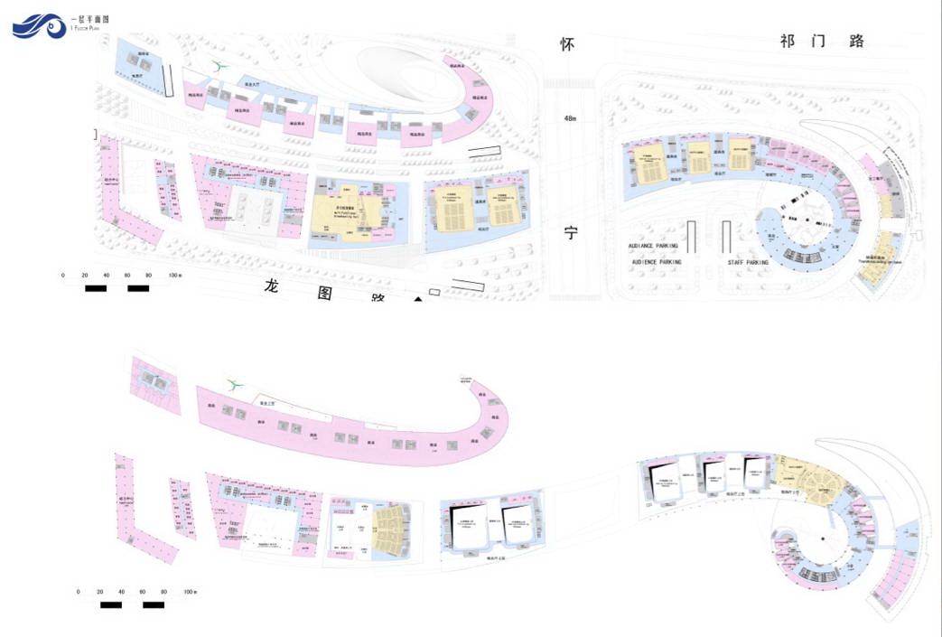 平面图floor plan-安徽广播电视中心第10张图片