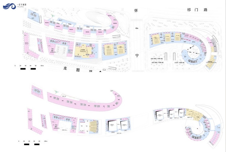 平面图floor plan-安徽广播电视中心第10张图片