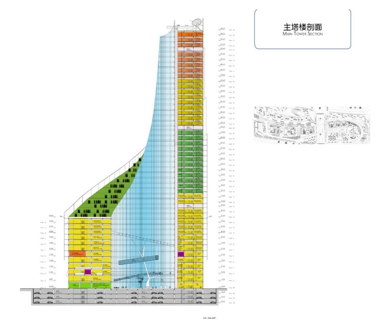 剖面图 04 section 04-安徽广播电视中心第14张图片