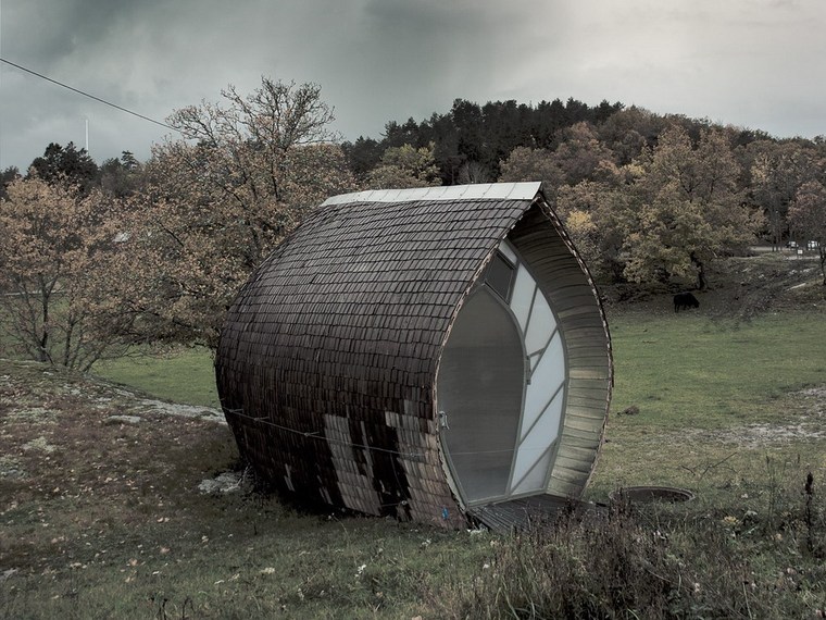 Hus-1曲线形凉亭