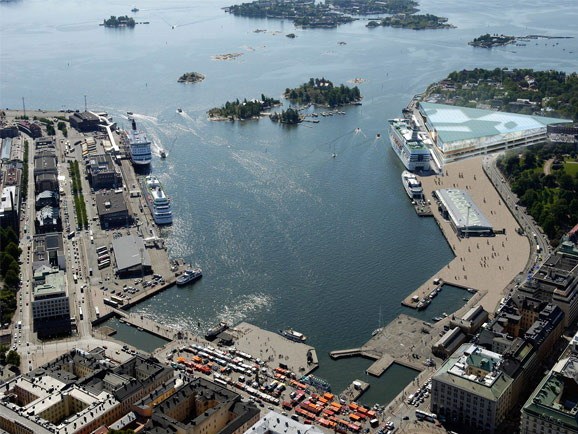 停车场改造施工方案资料下载-停车场公园-赫尔辛基南部海港再生规划设计