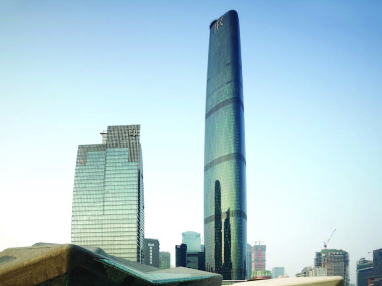 广州国际金融中心绿化资料下载-广州国际金融中心