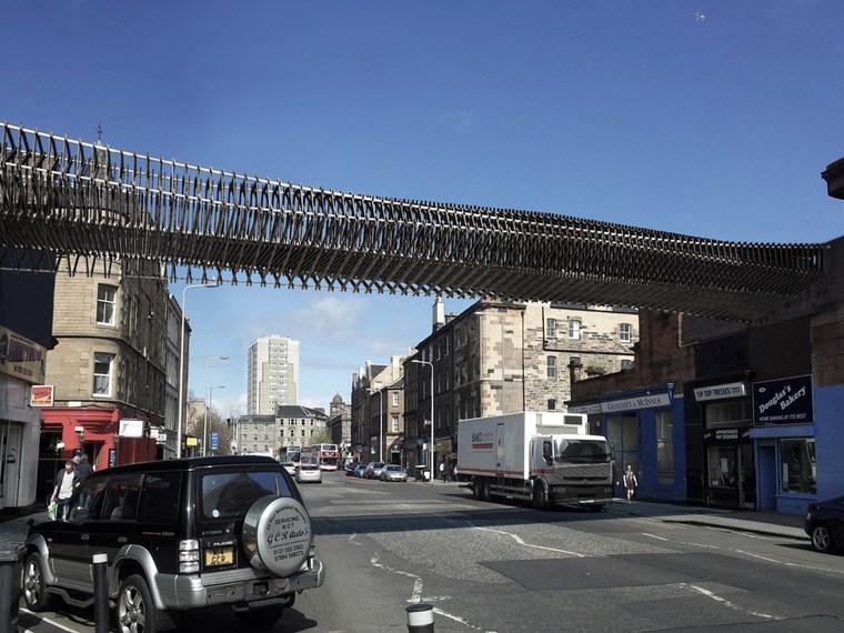 利斯大道绿色人行桥