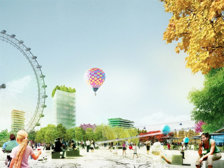 阿尔梅勒2022 Floriade展城市候选方案